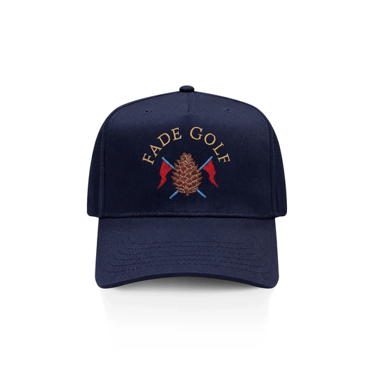 Runabout Baseball Cap in Midnight - Fade Golf Company