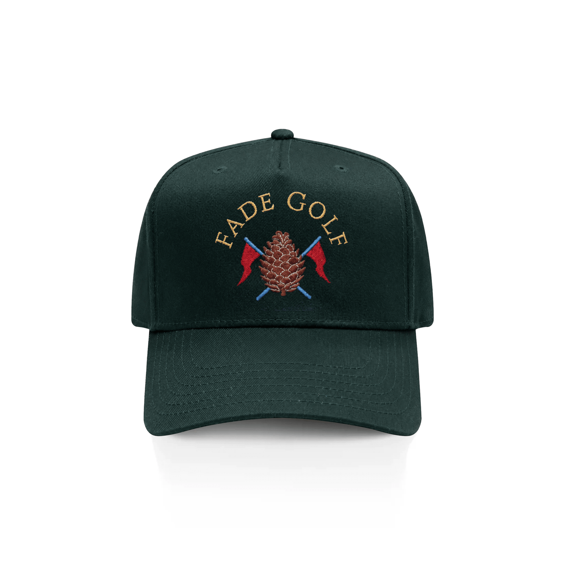 Runabout Baseball Cap in Pine Green - Fade Golf Company