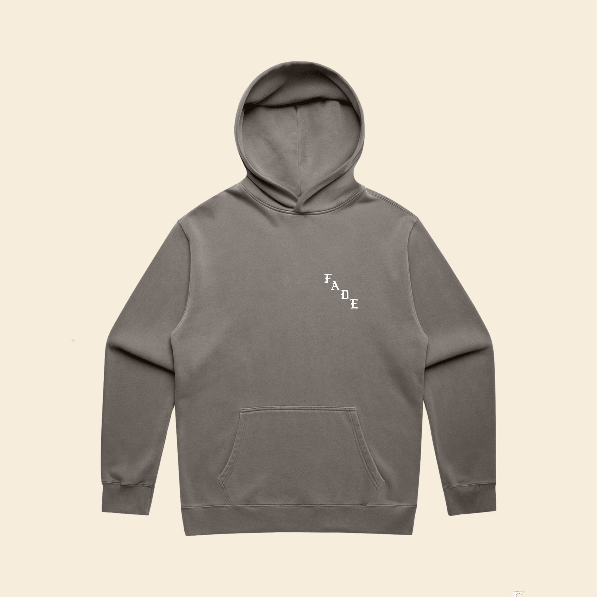 STINGER DROP SHOULDER HOODIE IN FADED GREY - Fade Golf Company