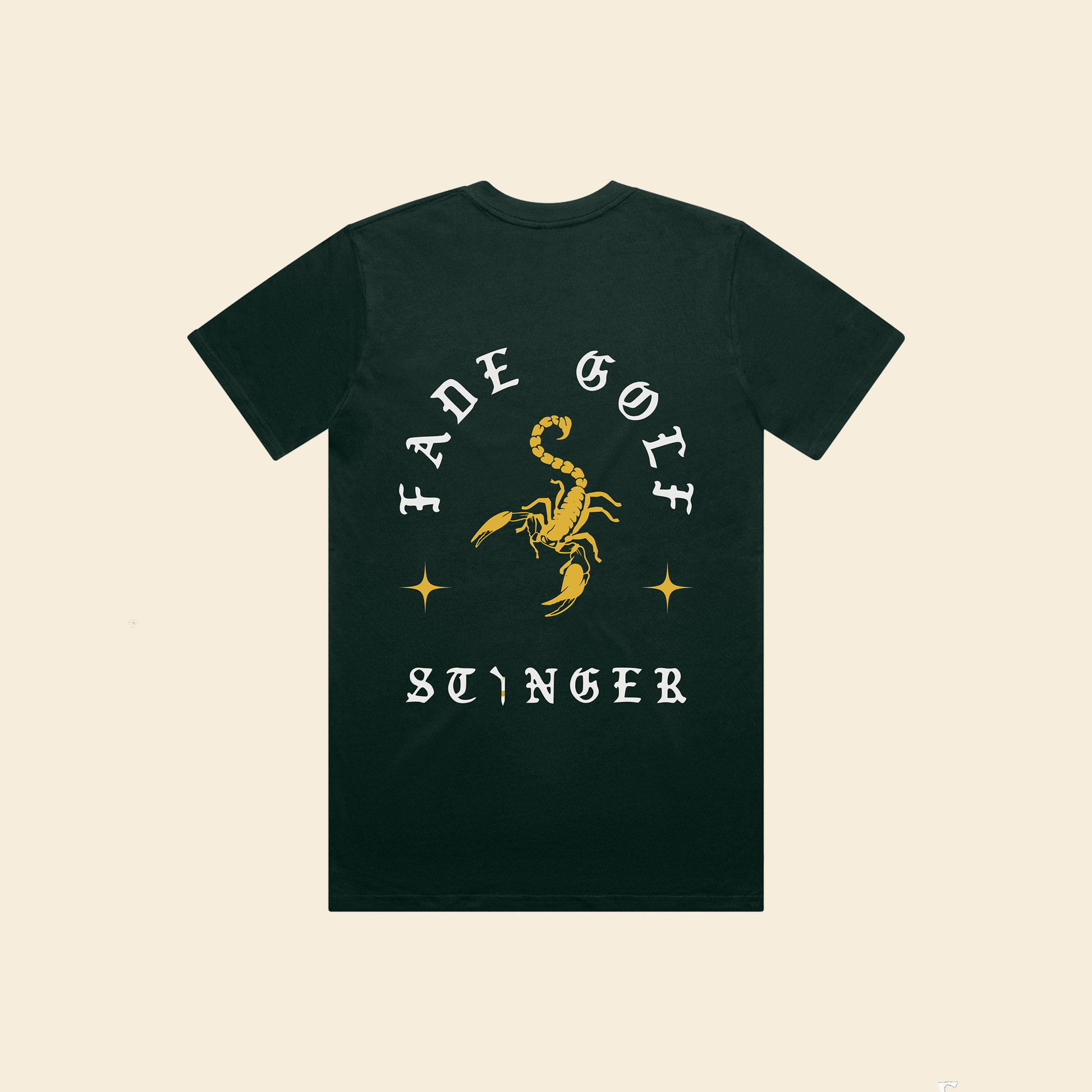 STINGER TEE IN PINE GREEN - Fade Golf Company