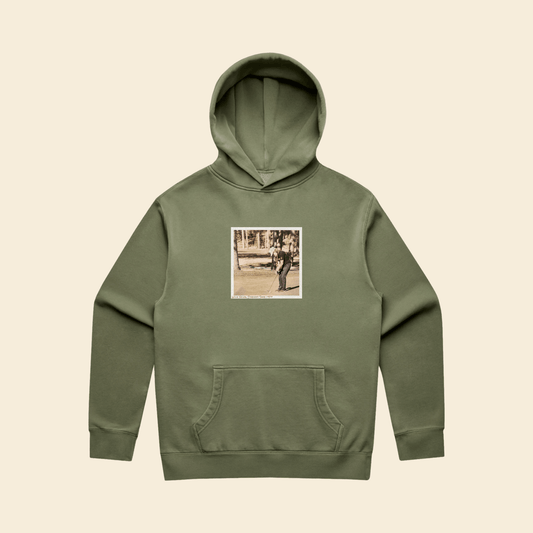 WILLIE EDGEWOOD HOODIE - FADED SAGE - Fade Golf Company