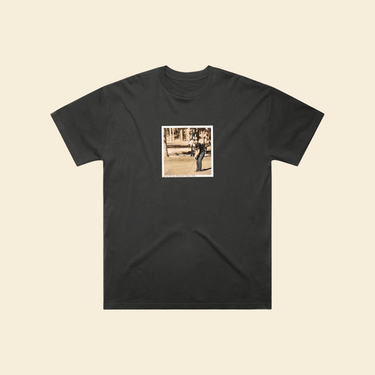 WILLIE OVERSIZED T-SHIRT IN VINTAGE BLACK - Fade Golf Company
